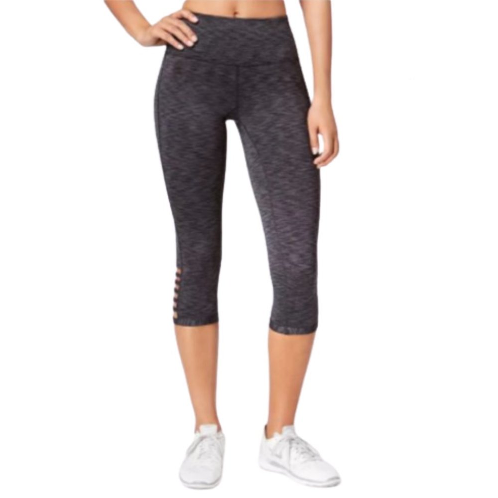 🌿Ideology Noir Space Dye Cutout Leggings [M]🌿